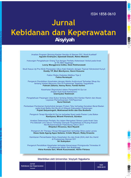 Jurnal Kebidanan dan Keperawatan Aisyiyah