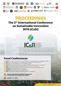 Image of The 3rd International Conference on Sustainable Innovation 2019 (ICoSI)