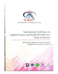 Image of International Conference on Applied Science and Health (ICASH) 2017: Book of Abstract